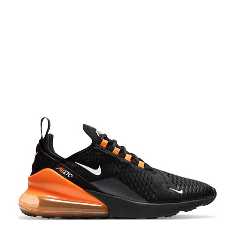 nike air 270 zwart oranje